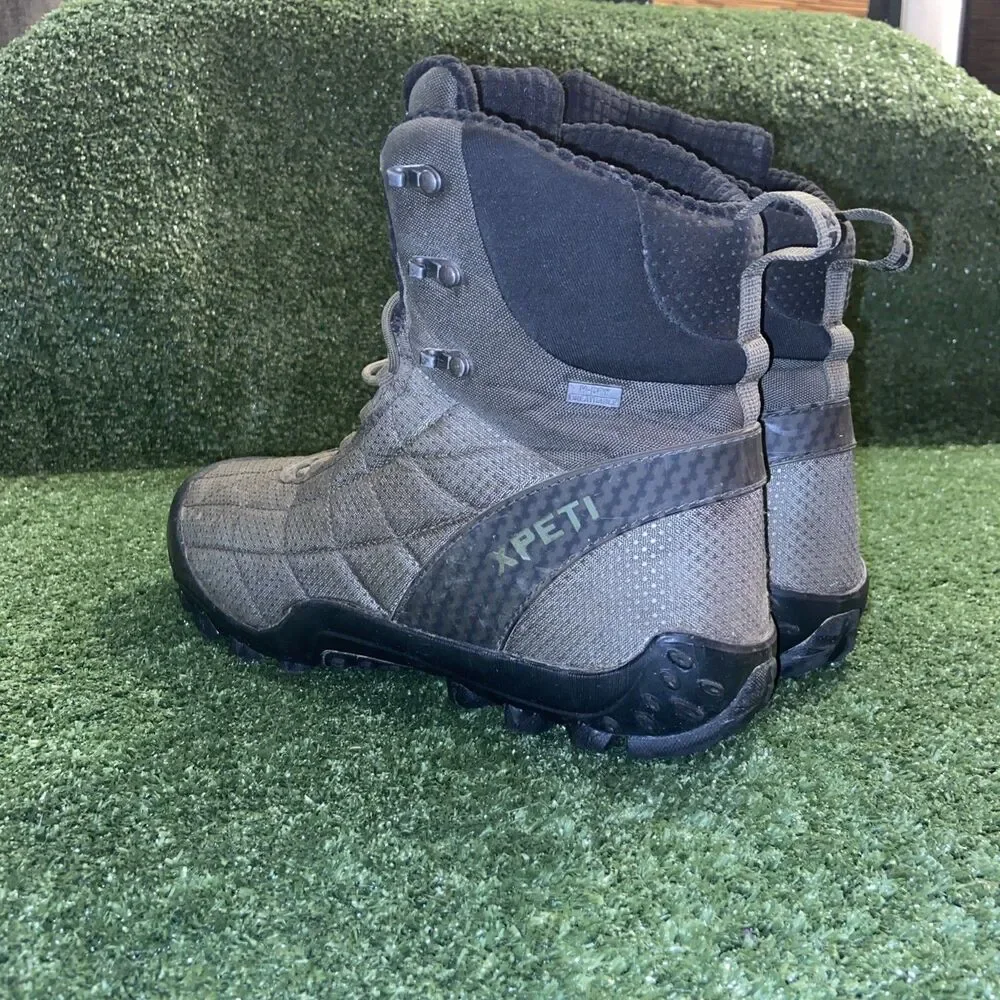 Xpeti Crest Evo Thinsulate Green Cold Weather Boots Mens 8.5